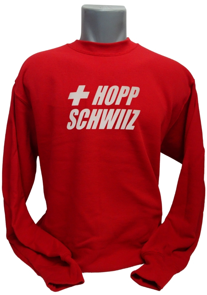 Schweiz Sweatshirt Hopp Schwiiz