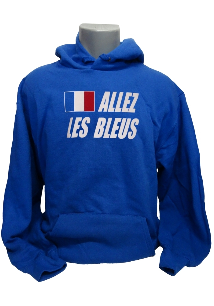 Frankreich Hoodie Allez les bleus