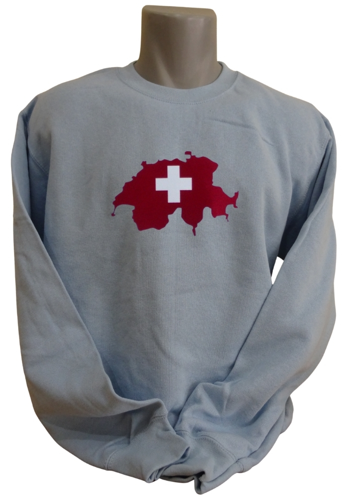Schweiz Sweatshirt Map&Flag