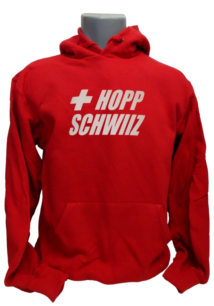 Schweiz Hoodie Hopp Schwiiz