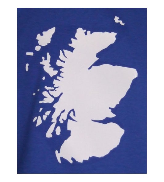 Schottland Sweatshirt Map