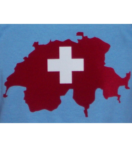 Schweiz Hoodie Map&Flag