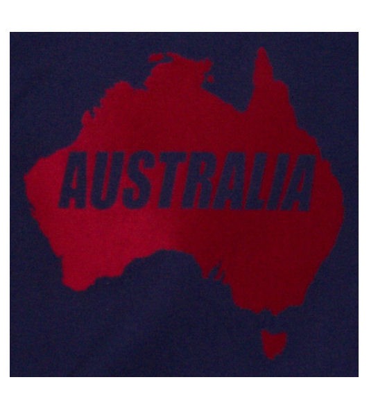 Australien Sweatshirt Map&Name