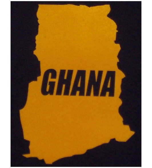 Ghana Sweatshirt Map&Name